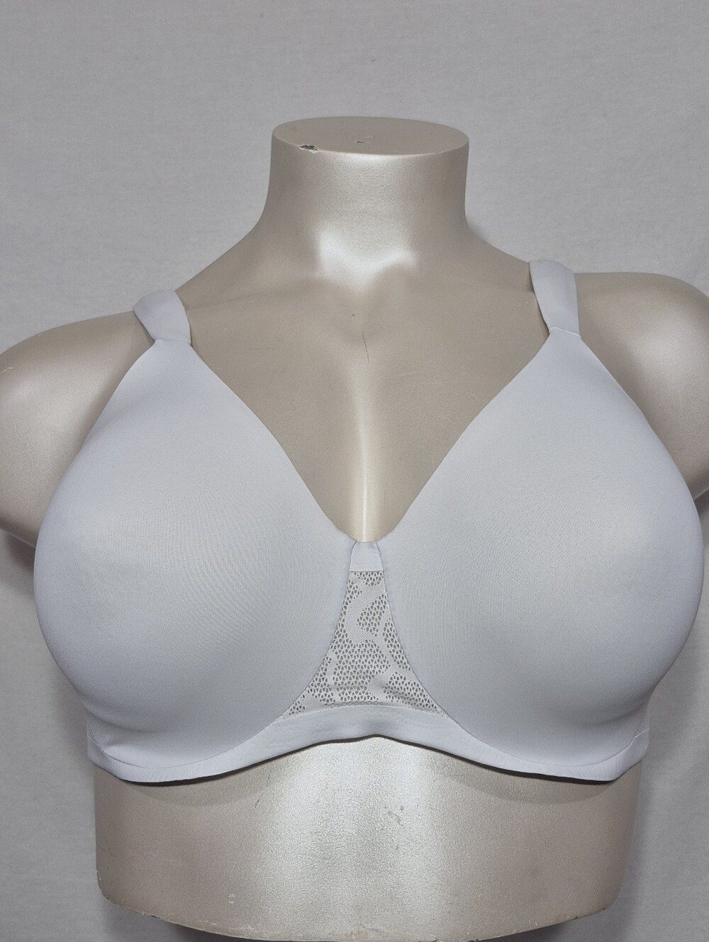 38DDD Bali DF4580 Coolest Smoothing Underwire T-Shirt Bra‎ White